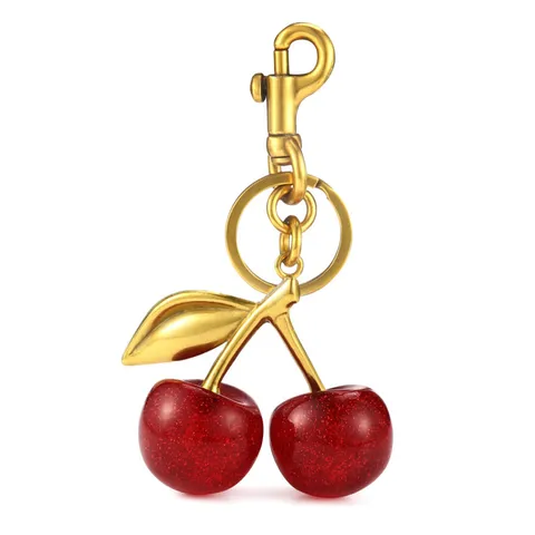 Cherry Keychain