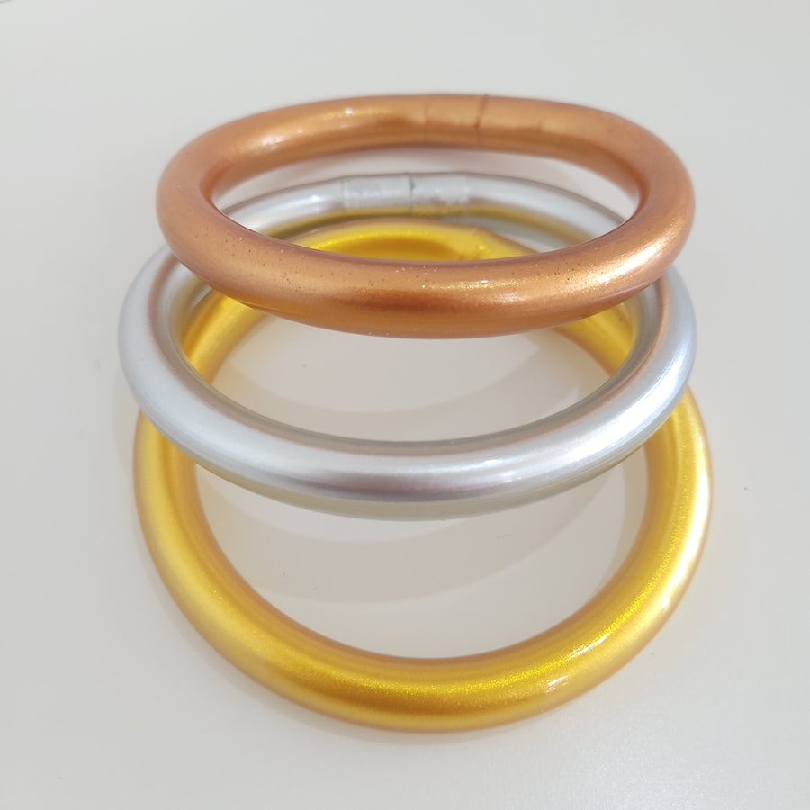 Jumbo Tri Jelly Bangles