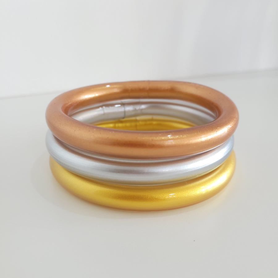 Jumbo Tri Jelly Bangles