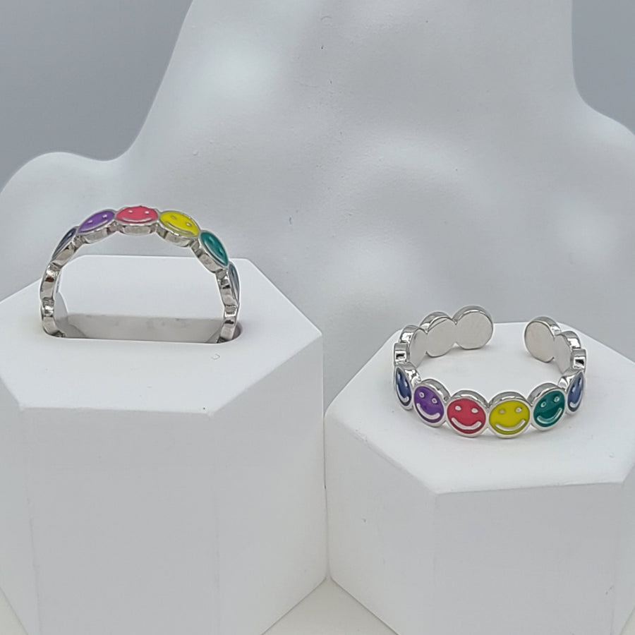 Colorful Happy Ring