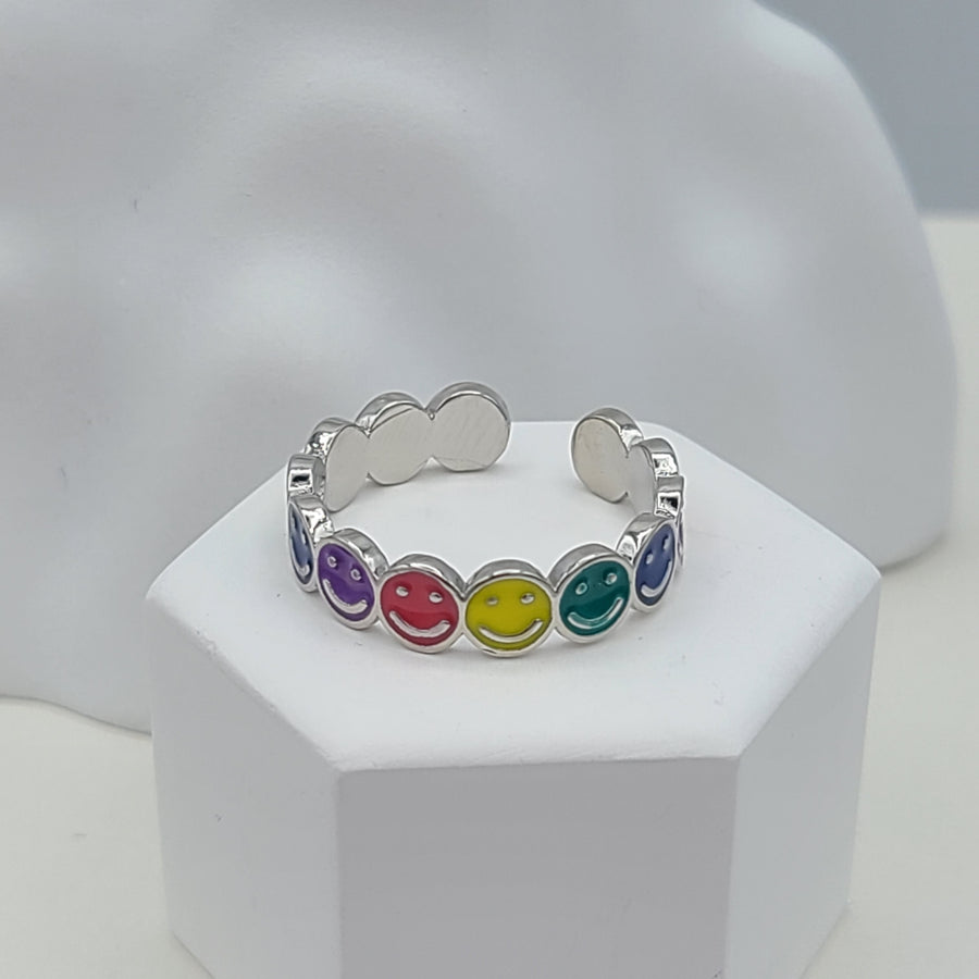 Colorful Happy Ring