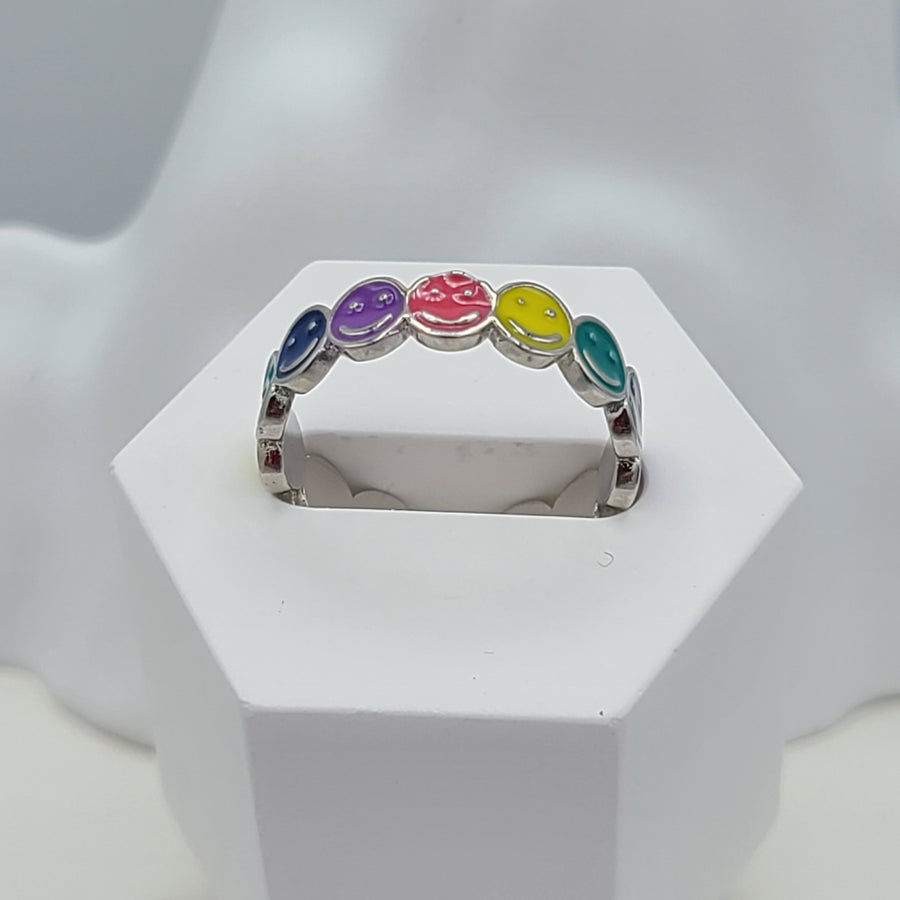 Colorful Happy Ring