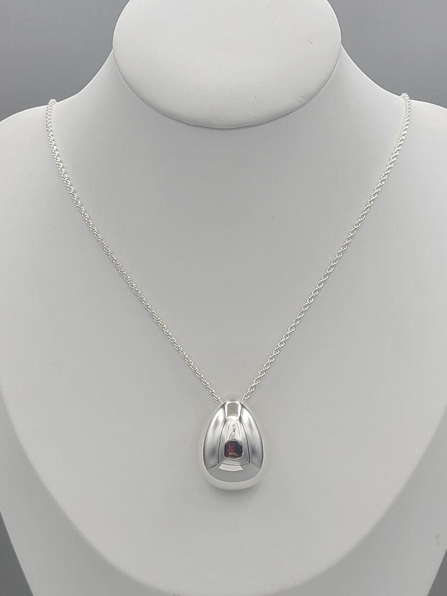 Crystal Silver Necklace