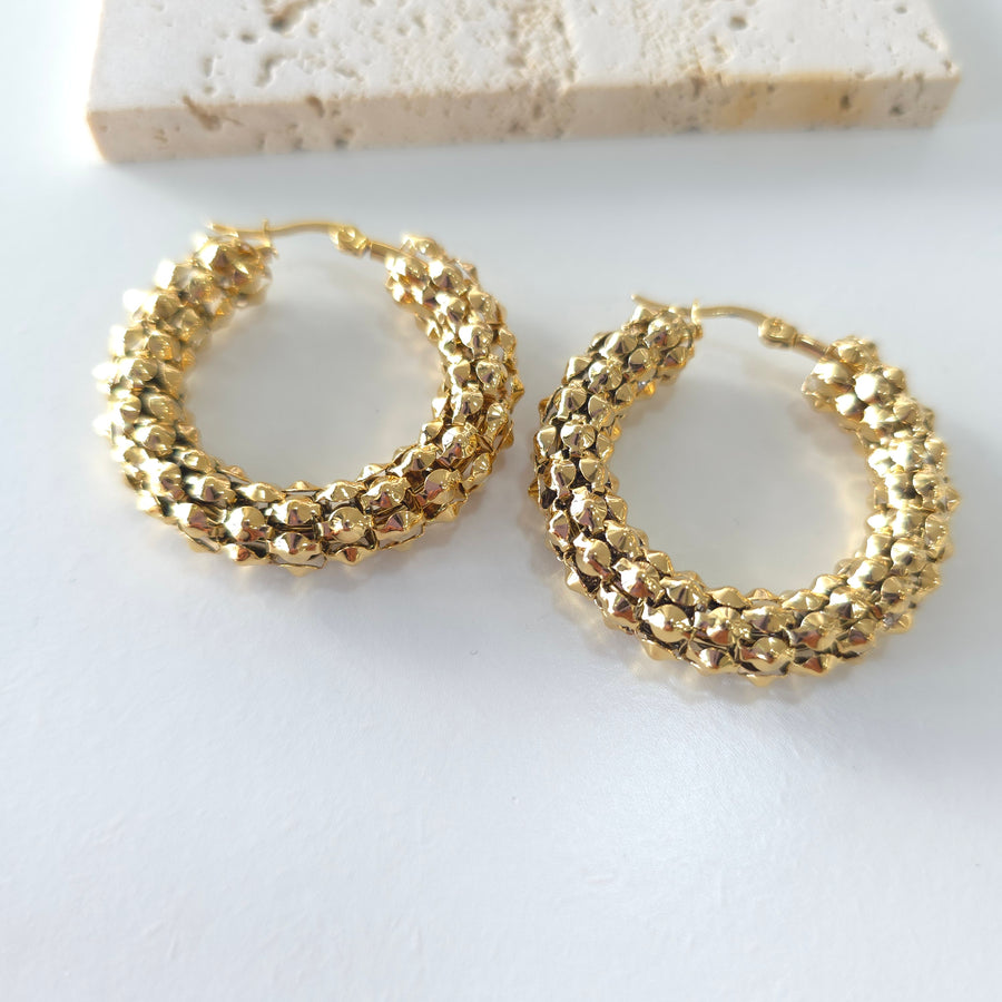 Popcorn Earrings