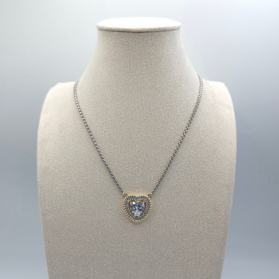 Celine Necklace and Earrings