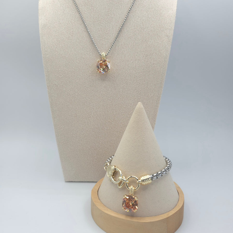 Fabiana Necklace and Bracelet