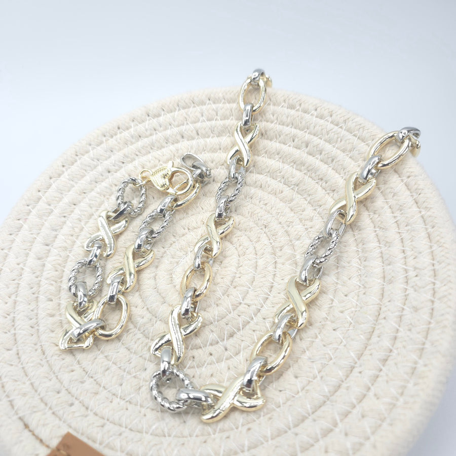 Zamira Necklace and Bracelet
