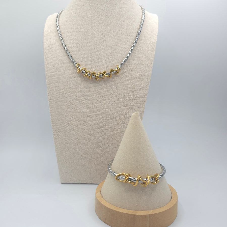 Tana Necklace and Bracelet