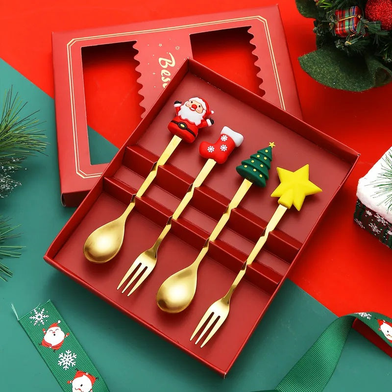 Christmas Appetizers Utensils