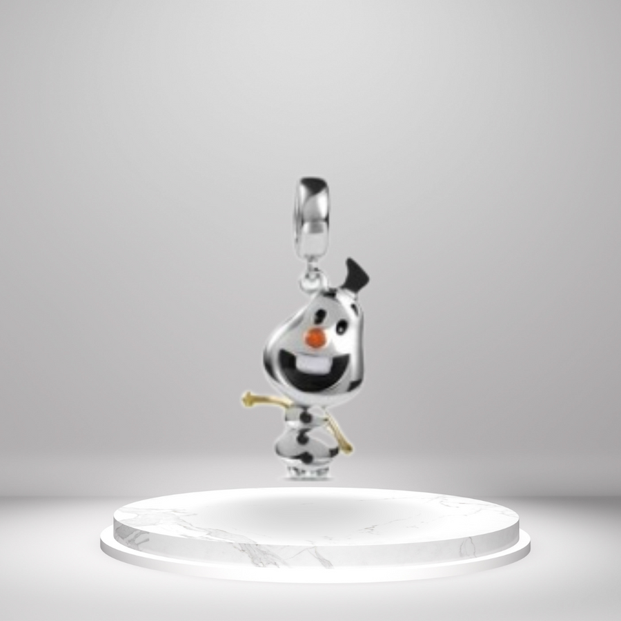 Happy Snowman Charm