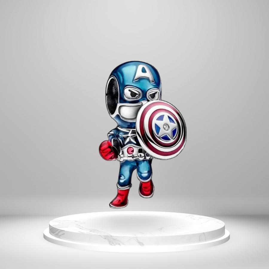 Captain America Charm