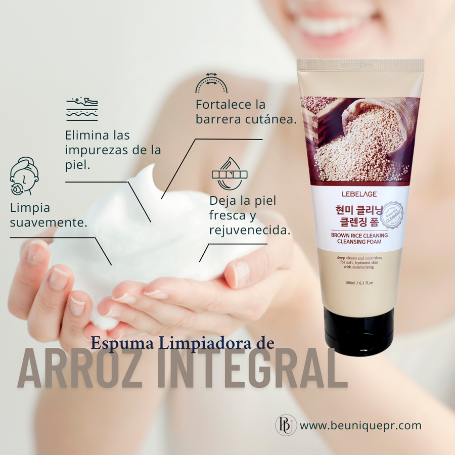 Brown Rice Cleansing Foam