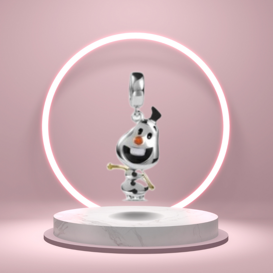 Happy Snowman Charm