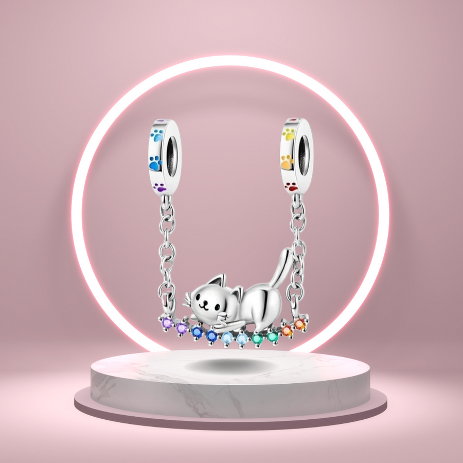 Joyful Cat Charm