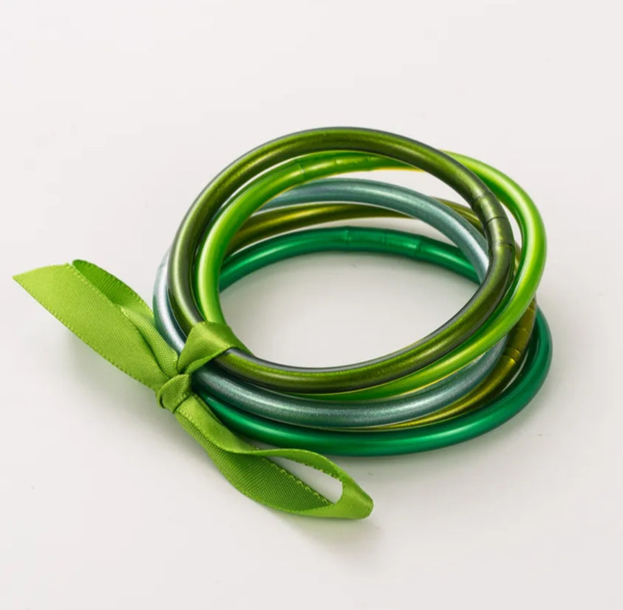 Forest Jelly Bangles