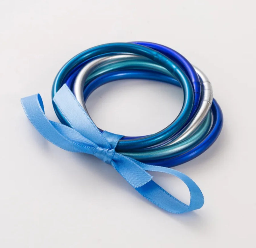 Ocean Jelly Bangles