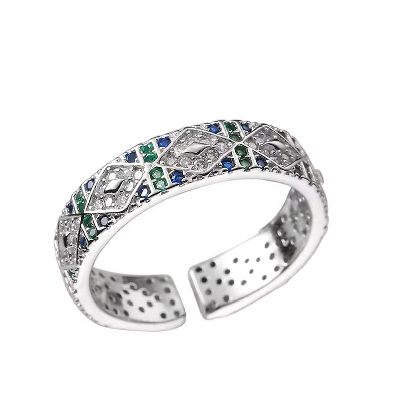 Sparkling Multicolor Ring