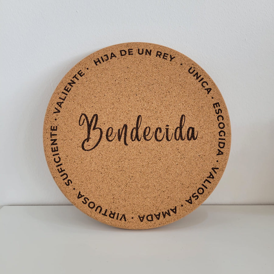 Creada Por Amor Pot Coaster