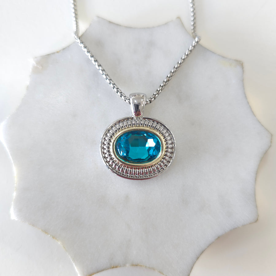 Aqua Necklace