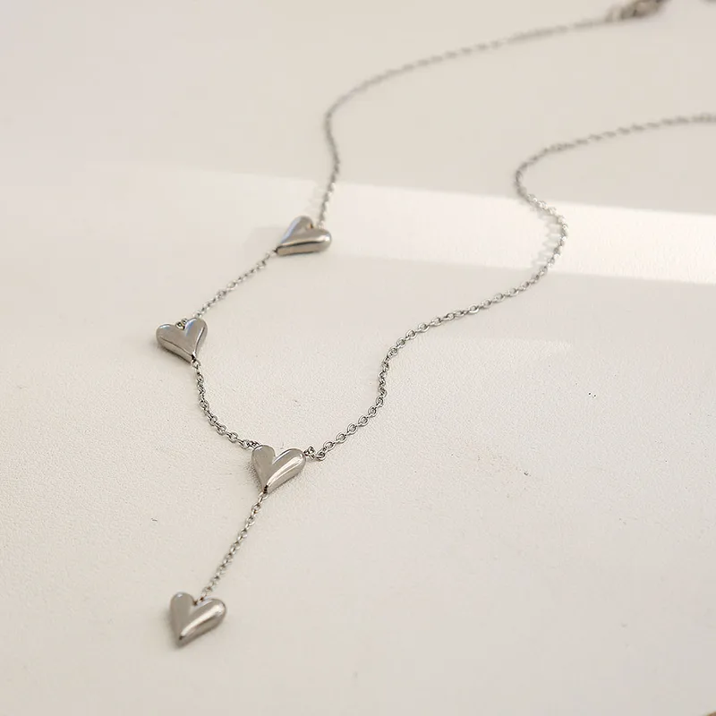Lariat Heart Necklace