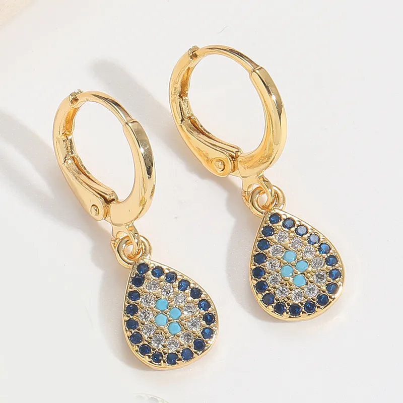 Drop Crystals Earrings