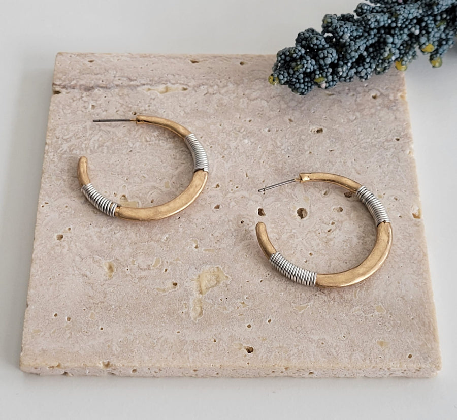 Eliana Hoop Earrings