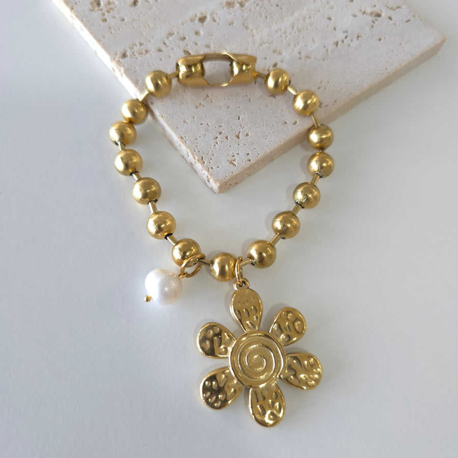 Ball Chain Charm Bracelet