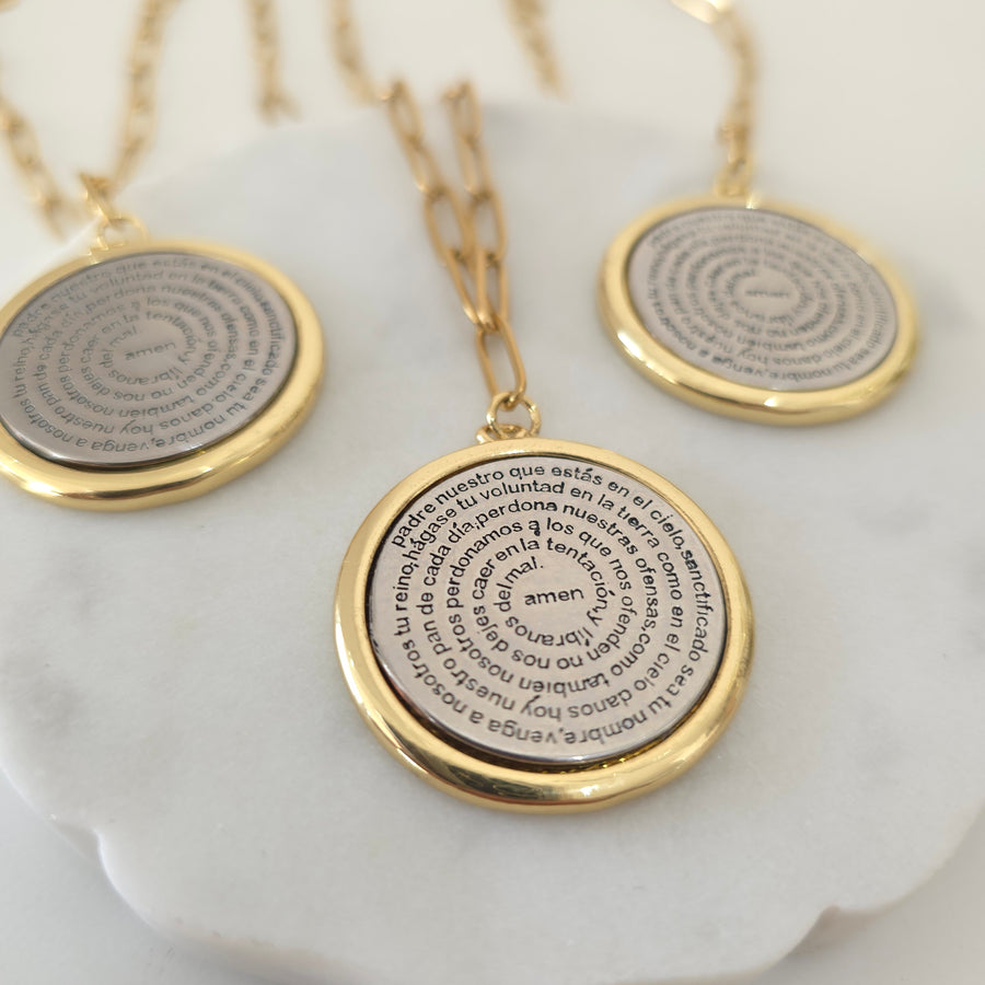 Padre Nuestro Necklace