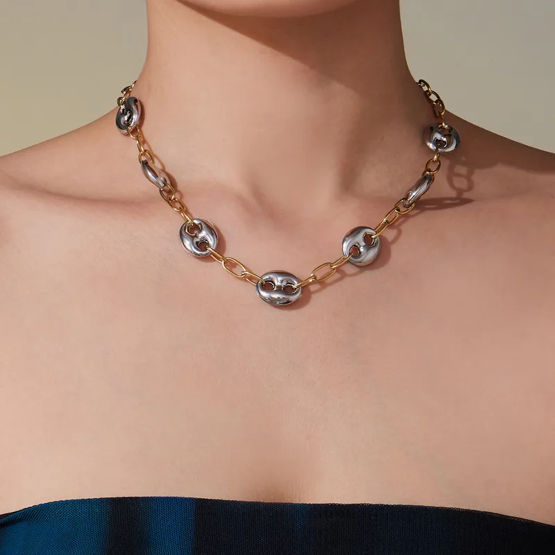 GG Pig Nose Necklace