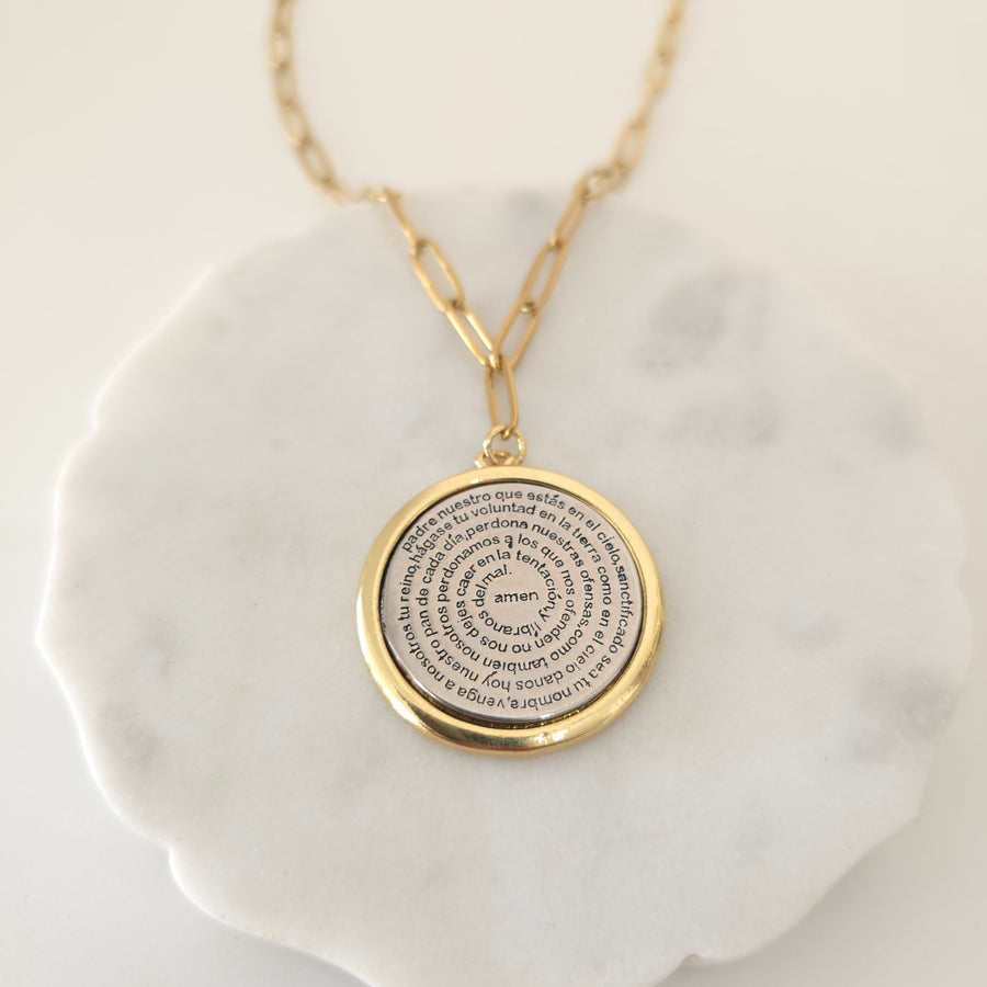Padre Nuestro Necklace