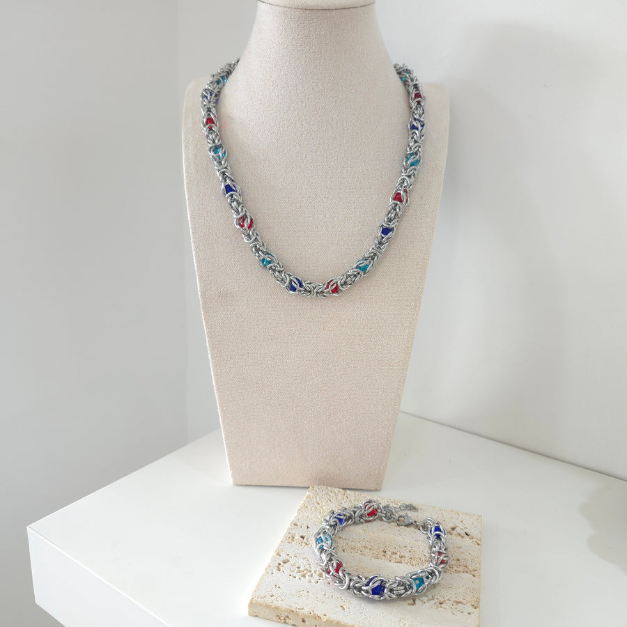 Anastasia Necklace and Bracelet