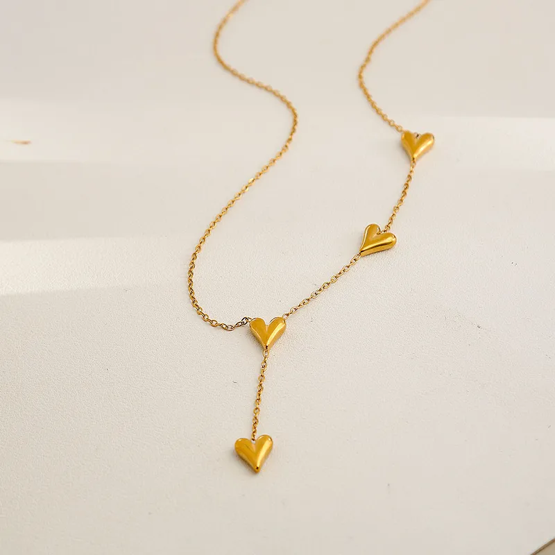 Lariat Heart Necklace