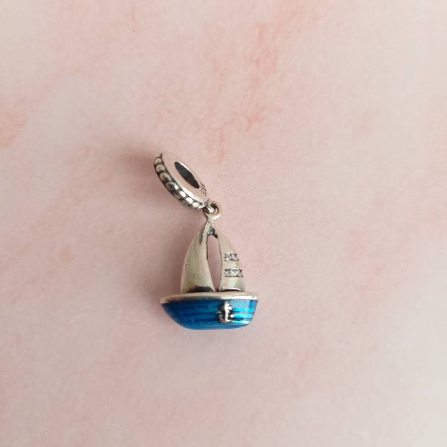 Silver 925 Boat Charm