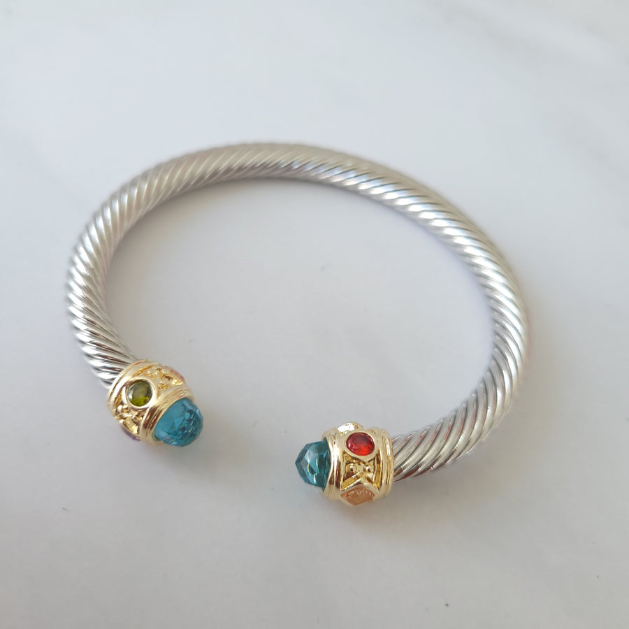 Blue Diana Bangle