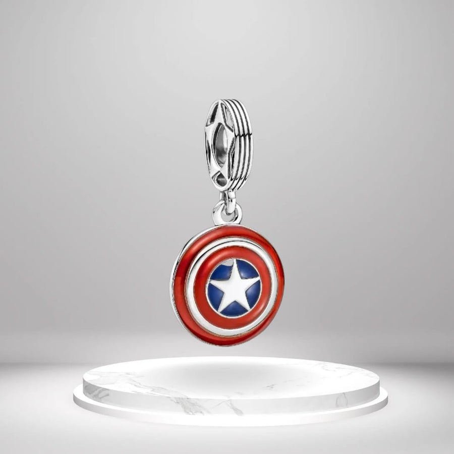 Captain America Shield Charm