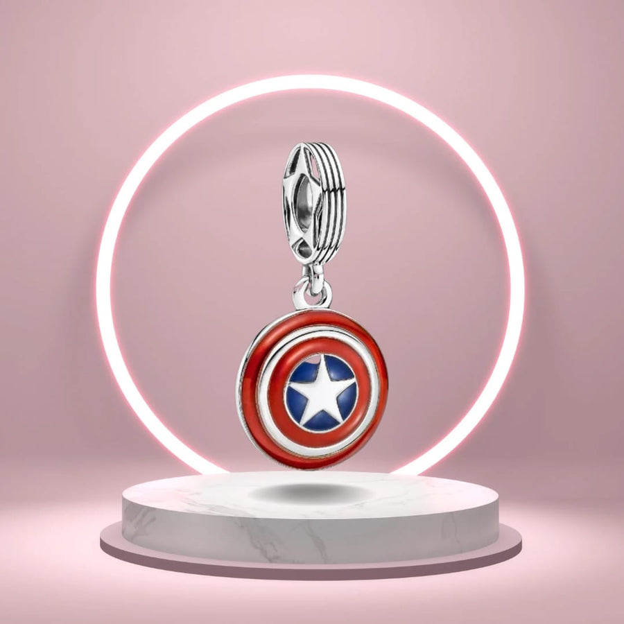 Captain America Shield Charm